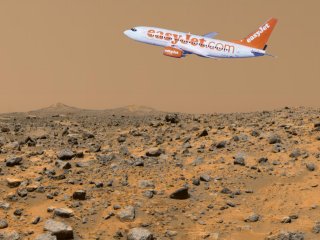 Easyjet flies to Mars