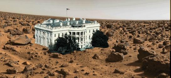 White House on Mars