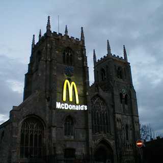 Church of England Church and McDonalds